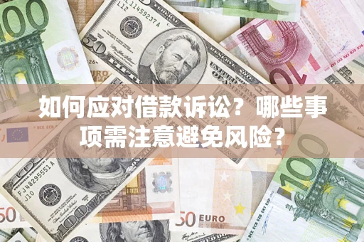 武汉如何应对借款诉讼？哪些事项需注意避免风险？