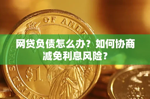 武汉网贷负债怎么办？如何协商减免利息风险？