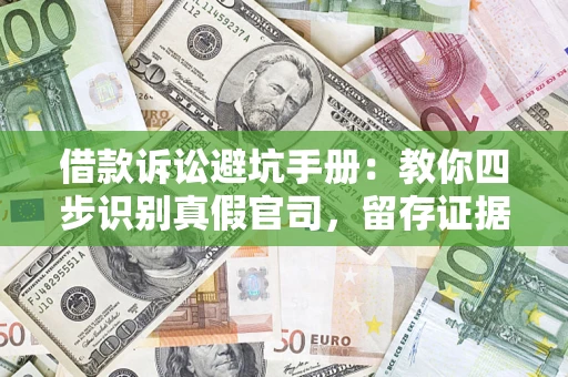 武汉借款诉讼避坑手册：教你四步识别真假官司，留存证据不踩雷