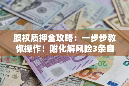 武汉股权质押全攻略：一步步教你操作！附化解风险3条自救法则