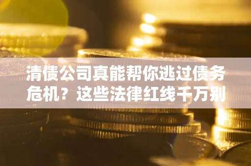 武汉清债公司真能帮你逃过债务危机？这些法律红线千万别踩