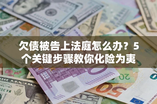 武汉欠债被告上法庭怎么办？5个关键步骤教你化险为夷
