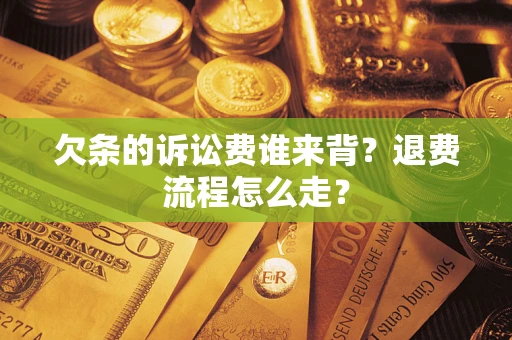 武汉欠条的诉讼费谁来背？退费流程怎么走？